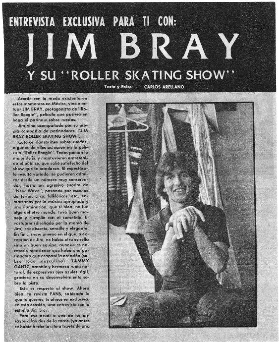 Jim Bray Apprecitation Pages - Spanish Magazine Interview