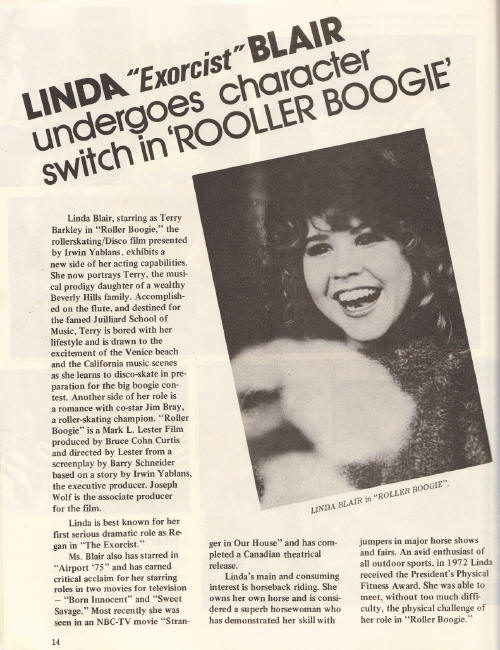 Roller Boogie - MOVIE NEWS - June 1980