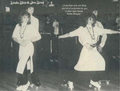 Jim Bray & Linda Blair - Teen Beat Poster Whoppers 1980