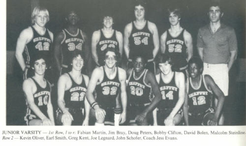 Jim bray - 1978 Chaffey Fasti - JV Basketball 