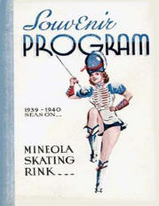 1939-1940 Mineola Skating Rink Souvenir Program