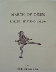 1952 March of Dimes Roller Skating Show Program (Waynesboro PA)