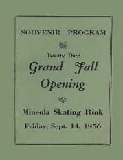 1956 Grand Fall Opening Program (Mineola NY)