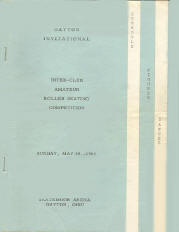 1961 Dayton Invitational Program (Dayton OH)