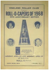 1968 Vineland Roller Club Roll-O-Capers Program (NJ)