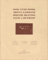 1936 Arena Gardens Roller Skating Club of Detroit