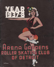 1937-38 Arena Gardens Roller Skating Club of Detroit