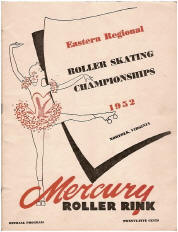 1952 Eastern Regional Roller Skating Championship Program