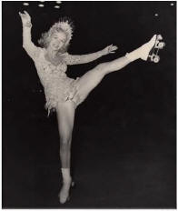 Photo of Gloria Nord from the 1951 Skating Vanities 