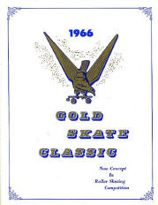 1966 Gold Skate Classic Program Cover