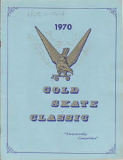 1970 Gold Skate Classic Program Cover 