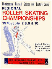 1970 Northeastern Roller Skating Championship Program (Rhode Island)