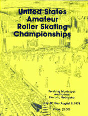 1978 National Roller Skating Championship Program