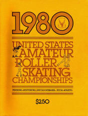 1980 National Roller Skating Championship Program