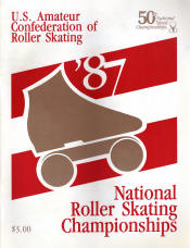 1987 National Roller Skating Championship Program