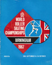 1967 World Roller Skating Championship Program