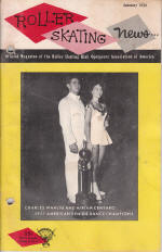 Roller Skating News - January 1958