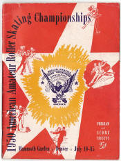 1950 National Roller Skating Championship Program