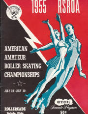 1955 National Roller Skating Championship Program