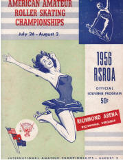 1956 National Roller Skating Championship Program