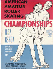 1957 National Roller Skating Championship Program