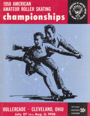 1958 National Roller Skating Championship Program