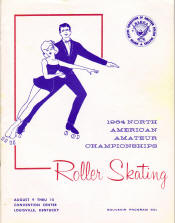 1964 National Roller Skating Championship Program