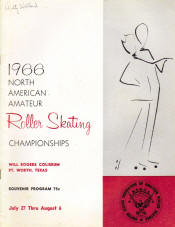 1966 National Roller Skating Championship Program