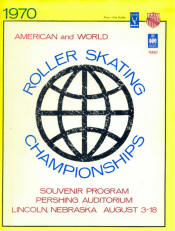 1970 National Roller Skating Championship Program