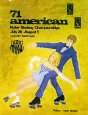 1971 National Roller Skating Championship Program