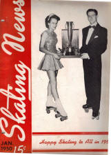 Skating News -  January 1950