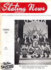 Skating News -  November 1954