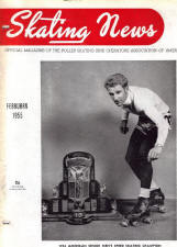 Skating News -  February 1955