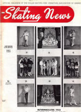 Skating News -  January 1955