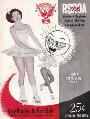 1956 Southern Regional Roller Skating Championship Program