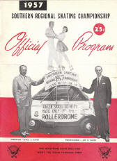 1957 Southern Regional Roller Skating Championship Program