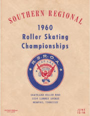 1960 Southern Regional Roller Skating Championship Program