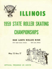 1959 Illinois State Championship Program Cover