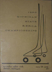 1960 RSROA Michigan State Championship Program