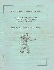 1961 Ohio State Rollerskating Championship Program