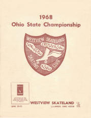 1968 Ohio State Roller Skating Championship Program