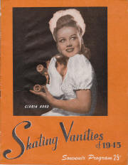 1945 Skating Vanities Program Cover