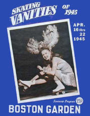 1945 Skating Vanities Program Cover (Boston)