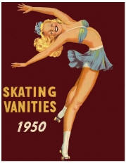1950 Skating Vanities Program Cover