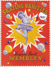 1951 Skating Vanities Program Cover (England)