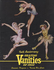 1952 Skating Vanities Program Cover