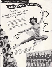 1954 Skating Vanities Program (at the Hippodrome)
