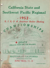 1952 Southwest Pacific Regional Championship Program