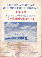 1953 Southwest Pacific Regional Championship Program