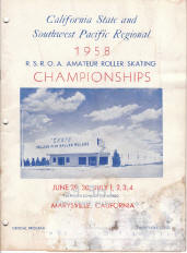 1958 Southwest Pacific Regional Championship Program